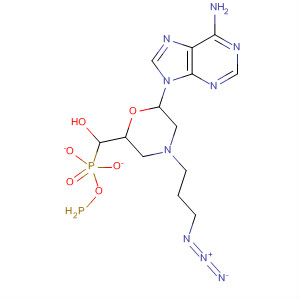 917877-22-6  2-Morpholinemethanol, 6-(6-amino-9H-purin-9-yl)-4-(3-azidopropyl)-,2-phosphinephosphate, (2S,6R)-