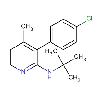 917886-18-1  2-Pyridinamine,3-(4-chlorophenyl)-N-(1,1-dimethylethyl)-5,6-dihydro-4-methyl-