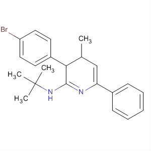 917886-39-6  2-Pyridinamine,3-(4-bromophenyl)-N-(1,1-dimethylethyl)-3,4-dihydro-4-methyl-6-phenyl-