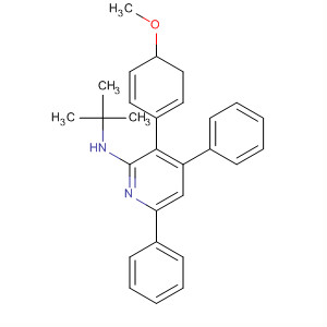917886-47-6  2-Pyridinamine,N-(1,1-dimethylethyl)-3,4-dihydro-3-(4-methoxyphenyl)-4,6-diphenyl-