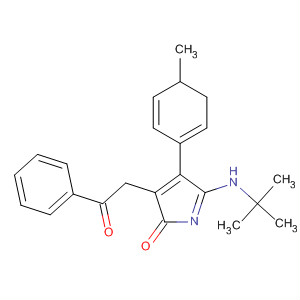 917886-51-2  2H-Pyrrol-2-one,5-[(1,1-dimethylethyl)amino]-3,4-dihydro-4-(4-methylphenyl)-3-(2-oxo-2-phenylethyl)-