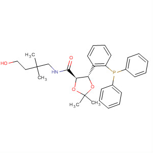 917893-88-0  1,3-Dioxolane-4-carboxamide,5-[2-(diphenylphosphinyl)phenyl]-N-[(1S)-1-(hydroxymethyl)-2,2-dimethylpropyl]-2,2-dimethyl-, (4R,5S)-