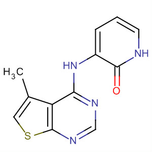 917907-16-5  2(1H)-Pyridinone, 3-[(5-methylthieno[2,3-d]pyrimidin-4-yl)amino]-