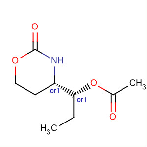 917908-25-9  2H-1,3-Oxazin-2-one, 4-[(1R)-1-(acetyloxy)propyl]tetrahydro-, (4S)-rel-