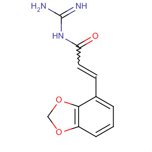 917909-72-9  2-Propenamide, N-(aminoiminomethyl)-3-(1,3-benzodioxol-4-yl)-