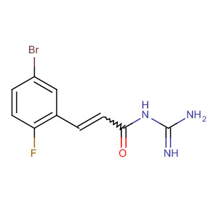 917909-93-4  2-Propenamide, N-(aminoiminomethyl)-3-(5-bromo-2-fluorophenyl)-
