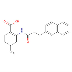 917910-21-5  1-Cyclohexene-1-carboxylic acid,4-methyl-2-[[3-(2-naphthalenyl)-1-oxopropyl]amino]-