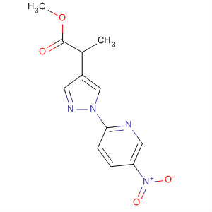 917911-33-2  1H-Pyrazole-4-propanoic acid, 1-(5-nitro-2-pyridinyl)-, methyl ester