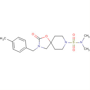 917914-17-1  1-Oxa-3,8-diazaspiro[4.5]decane-8-sulfonamide,N,N-dimethyl-3-[(4-methylphenyl)methyl]-2-oxo-