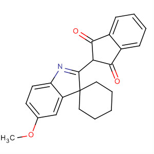 917918-55-9  1H-Indene-1,3(2H)-dione,2-(5'-methoxyspiro[cyclohexane-1,3'-[3H]indol]-2'-yl)-