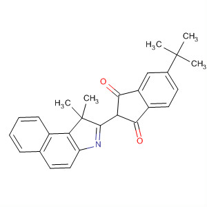 917918-64-0  1H-Indene-1,3(2H)-dione,2-(1,1-dimethyl-1H-benz[e]indol-2-yl)-5-(1,1-dimethylethyl)-