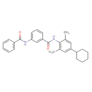917920-86-6  Benzamide, 3-(benzoylamino)-N-(4-cyclohexyl-2,6-dimethylphenyl)-