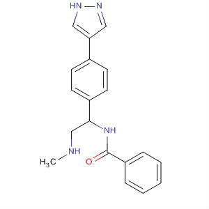 917924-55-1  Benzamide, N-[2-(methylamino)-1-[4-(1H-pyrazol-4-yl)phenyl]ethyl]-