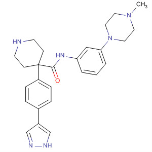 917925-21-4  4-Piperidinecarboxamide,N-[3-(4-methyl-1-piperazinyl)phenyl]-4-[4-(1H-pyrazol-4-yl)phenyl]-
