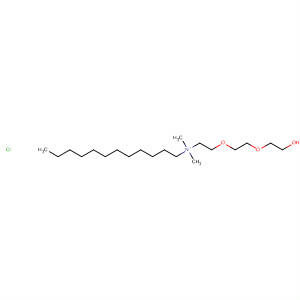 91794-04-6  1-Dodecanaminium,N-[2-[2-(2-hydroxyethoxy)ethoxy]ethyl]-N,N-dimethyl-, chloride