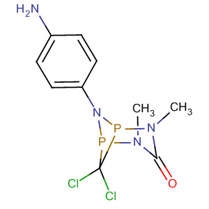 917943-44-3  2,4,6-Triaza-1,5-diphosphabicyclo[3.1.1]heptan-3-one,6-(4-aminophenyl)-7,7-dichloro-2,4-dimethyl-