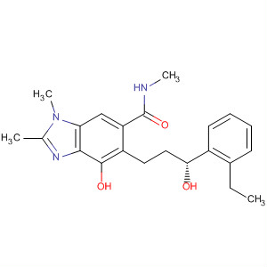917957-82-5  1H-Benzimidazole-6-carboxamide,5-[(3R)-3-(2-ethylphenyl)-3-hydroxypropyl]-4-hydroxy-N,1,2-trimethyl-