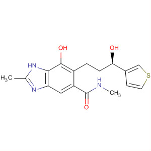 917959-17-2  1H-Benzimidazole-5-carboxamide,7-hydroxy-6-[(3R)-3-hydroxy-3-(3-thienyl)propyl]-N,2-dimethyl-