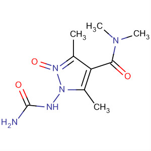 917961-47-8  1H-Pyrazole-4-carboxamide,1-[(aminocarbonyl)amino]-N,N,3,5-tetramethyl-, 2-oxide