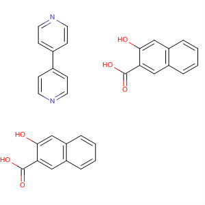 917965-47-0  2-Naphthalenecarboxylic acid, 3-hydroxy-, compd. with 4,4'-bipyridine(2:1)