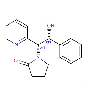 917965-91-4  2-Pyrrolidinone, 1-[(1R,2R)-2-hydroxy-2-phenyl-1-(2-pyridinyl)ethyl]-,rel-
