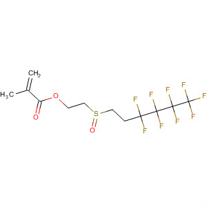 917967-00-1  2-Propenoic acid, 2-methyl-,2-[(3,3,4,4,5,5,6,6,6-nonafluorohexyl)sulfinyl]ethyl ester