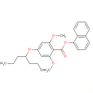 917981-34-1  Benzoic acid, 2,6-dimethoxy-4-(1-propylbutoxy)-,1,1'-(1,5-naphthalenediyl) ester
