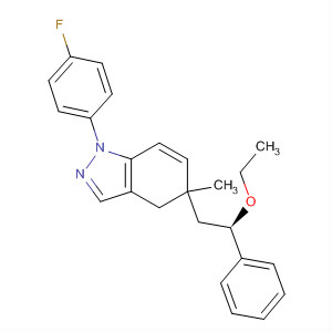 917983-60-9  1H-Indazole,5-[(2R)-2-ethoxy-2-phenylethyl]-1-(4-fluorophenyl)-4,5-dihydro-5-methyl-