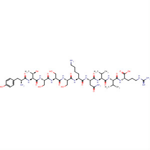 918130-50-4  L-Arginine,L-tyrosyl-L-threonyl-L-seryl-L-seryl-L-seryl-L-lysyl-L-asparaginyl-L-valyl-L-valyl-