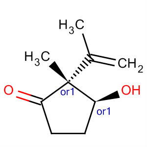 918131-44-9  Cyclopentanone, 3-hydroxy-2-methyl-2-(1-methylethenyl)-, (2R,3S)-rel-