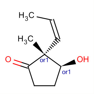918131-47-2  Cyclopentanone, 3-hydroxy-2-methyl-2-(1Z)-1-propen-1-yl-, (2R,3S)-rel-