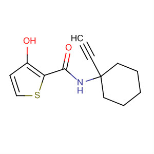 918135-82-7  2-Thiophenecarboxamide, N-(1-ethynylcyclohexyl)-3-hydroxy- 918135-82-7  2-Thiophenecarboxamide, N-(1-ethynylcyclohexyl)-3-hydroxy-