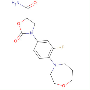 918137-32-3  5-Oxazolidinecarboxamide,3-[3-fluoro-4-(tetrahydro-1,4-oxazepin-4(5H)-yl)phenyl]-2-oxo-