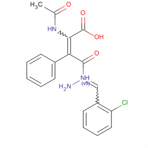 918138-78-0  2-Propenoic acid, 2-(acetylamino)-3-phenyl-,2-[(2-chlorophenyl)methylene]hydrazide
