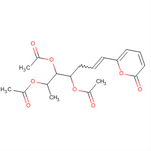918139-23-8  2H-Pyran-2-one, 5,6-dihydro-6-[4,5,6-tris(acetyloxy)-1-hepten-1-yl]-