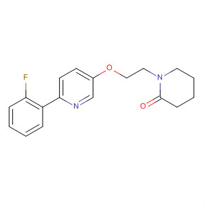 918145-97-8  2-Piperidinone, 1-[2-[[6-(2-fluorophenyl)-3-pyridinyl]oxy]ethyl]-