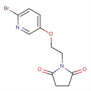 918146-57-3  2,5-Pyrrolidinedione, 1-[2-[(6-bromo-3-pyridinyl)oxy]ethyl]-