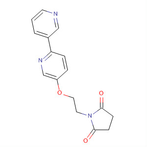 918146-70-0  2,5-Pyrrolidinedione, 1-[2-([2,3'-bipyridin]-5-yloxy)ethyl]-