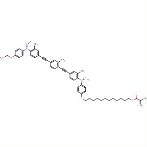 918150-54-6  2-Propenoic acid, 2-methyl-,12-[4-[2-[4-[2-[4-[2-[4-[2-(4-ethoxyphenyl)diazenyl]-3-methylphenyl]ethynyl]-2-methylphenyl]ethynyl]-2-methylphenyl]diazenyl]phenoxy]dodecylester