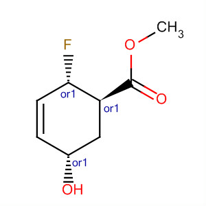 918153-45-4  3-Cyclohexene-1-carboxylic acid, 2-fluoro-5-hydroxy-, methyl ester,(1R,2S,5S)-rel-