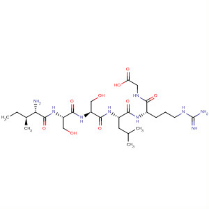 918154-04-8  Glycine, L-isoleucyl-L-seryl-L-seryl-L-leucyl-L-arginyl-