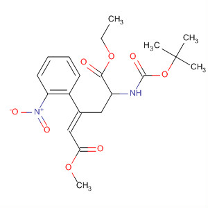 918154-35-5  2-Hexenedioic acid,5-[[(1,1-dimethylethoxy)carbonyl]amino]-3-(2-nitrophenyl)-, 1-ethyl6-methyl ester, (2E,5S)-