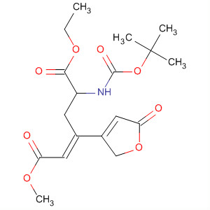 918154-38-8  2-Hexenedioic acid,3-(2,5-dihydro-5-oxo-3-furanyl)-5-[[(1,1-dimethylethoxy)carbonyl]amino]-, 1-ethyl 6-methyl ester, (2E,5S)-