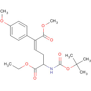 918154-42-4  2-Hexenedioic acid,5-[[(1,1-dimethylethoxy)carbonyl]amino]-2-(4-methoxyphenyl)-, 1-ethyl6-methyl ester, (2Z,5S)-