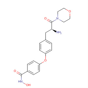 918157-39-8  Benzamide,4-[4-[(2S)-2-amino-3-(4-morpholinyl)-3-oxopropyl]phenoxy]-N-hydroxy-