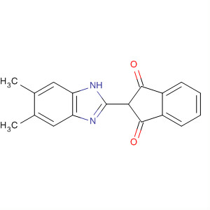 918158-35-7  1H-Indene-1,3(2H)-dione, 2-(5,6-dimethyl-1H-benzimidazol-2-yl)-