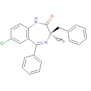 918160-06-2  2H-1,4-Benzodiazepin-2-one,7-chloro-1,3-dihydro-3-methyl-5-phenyl-3-(phenylmethyl)-, (3R)- 918160-06-2  2H-1,4-Benzodiazepin-2-one,7-chloro-1,3-dihydro-3-methyl-5-phenyl-3-(phenylmethyl)-, (3R)-