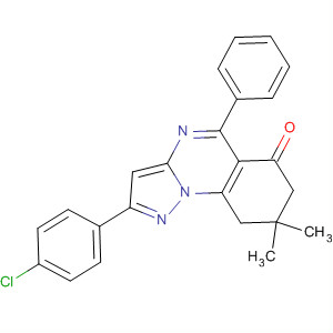 918160-41-5  Pyrazolo[1,5-a]quinazolin-6(7H)-one,2-(4-chlorophenyl)-8,9-dihydro-8,8-dimethyl-5-phenyl-