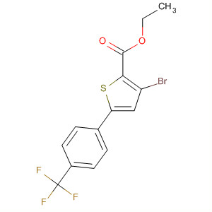 918164-39-3  2-Thiophenecarboxylic acid, 3-bromo-5-[4-(trifluoromethyl)phenyl]-,ethyl ester