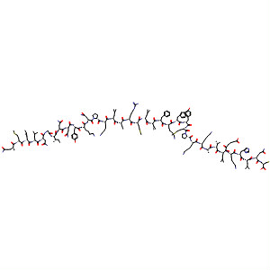 918204-76-9  L-Cysteine,L-glutaminyl-L-methionyl-L-isoleucyl-L-leucyl-L-asparaginylglycyl-L-isoleucyl-L-asparaginyl-L-asparaginyl-L-tyrosyl-L-lysyl-L-asparaginyl-L-prolyl-L-lysyl-L-leucyl-L-threonyl-L-arginyl-L-methionyl-L-leucyl-L-threonyl-L-phenylalanyl-L-lysyl-L-ph